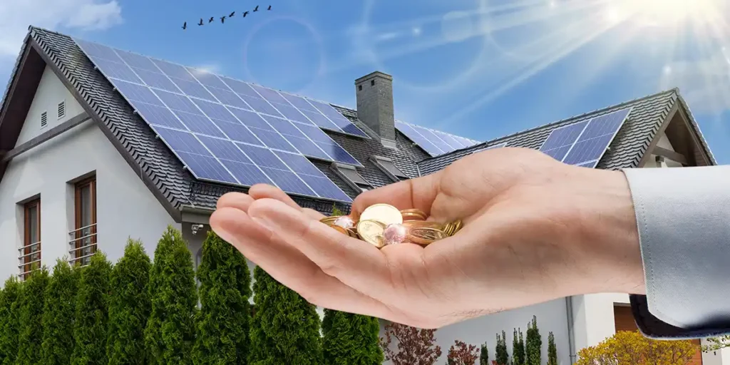 Image shows there are ways to finance solar panels